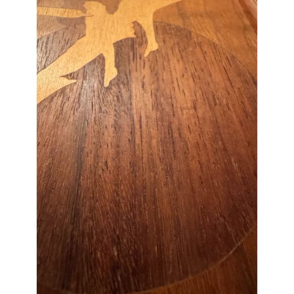 Inlay Flying Geese Wood Picture – Framed & Beautifully Crafted 🪵🦆 - Picture 3 of 9